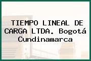 TIEMPO LINEAL DE CARGA LTDA. Bogotá Cundinamarca