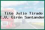 Tito Julio Tirado E.U. Girón Santander