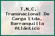 T.N.C. Transnacional De Carga Ltda. Barranquilla Atlántico