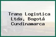 Trans Logistica Ltda. Bogotá Cundinamarca