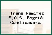 Trans Ramirez S.A.S. Bogotá Cundinamarca