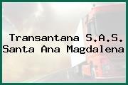 Transantana S.A.S. Santa Ana Magdalena