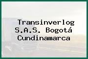 Transinverlog S.A.S. Bogotá Cundinamarca
