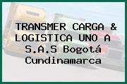 TRANSMER CARGA & LOGISTICA UNO A S.A.S Bogotá Cundinamarca