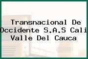 Transnacional De Occidente S.A.S Cali Valle Del Cauca