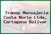 Transp Mensajeria Costa Norte Ltda. Cartagena Bolívar