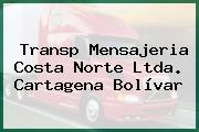Ver transp mensajeria costa norte ltda cartagena bolivar Transp Mensajeria Costa Norte Ltda. Cartagena Bolívar