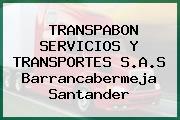 TRANSPABON SERVICIOS Y TRANSPORTES S.A.S Barrancabermeja Santander