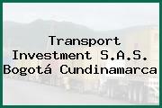 Transport Investment S.A.S. Bogotá Cundinamarca