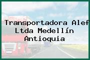 Transportadora Alef Ltda Medellín Antioquia