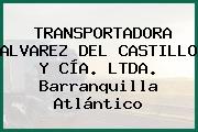 TRANSPORTADORA ALVAREZ DEL CASTILLO Y CÍA. LTDA. Barranquilla Atlántico
