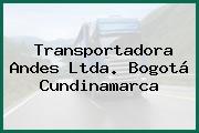 Transportadora Andes Ltda. Bogotá Cundinamarca