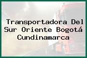 Transportadora Del Sur Oriente Bogotá Cundinamarca