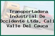 Transportadora Industrial De Occidente Ltda. Cali Valle Del Cauca