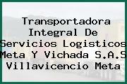 Transportadora Integral De Servicios Logisticos Meta Y Vichada S.A.S Villavicencio Meta