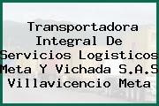 Ver transportadora integral de servicios logisticos meta y vichada sas villavicencio meta Transportadora Integral De Servicios Logisticos Meta Y Vichada S.A.S Villavicencio Meta