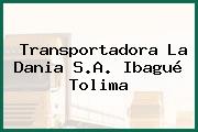 Transportadora La Dania S.A. Ibagué Tolima