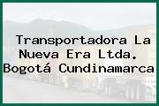Transportadora La Nueva Era Ltda. Bogotá Cundinamarca