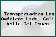 Transportadora Las Américas Ltda. Cali Valle Del Cauca