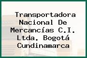 Transportadora Nacional De Mercancías C.I. Ltda. Bogotá Cundinamarca