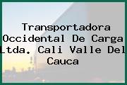 Transportadora Occidental De Carga Ltda. Cali Valle Del Cauca