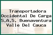 Transportadora Occidental De Carga S.A.S. Buenaventura Valle Del Cauca