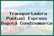 Transportadora Puntual Express Bogotá Cundinamarca