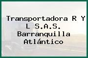 Transportadora R Y L S.A.S. Barranquilla Atlántico