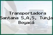Transportadora Santana S.A.S. Tunja Boyacá
