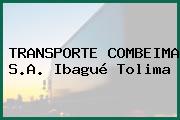 TRANSPORTE COMBEIMA S.A. Ibagué Tolima