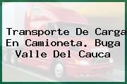 Transporte De Carga En Camioneta. Buga Valle Del Cauca