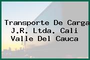 Transporte De Carga J.R. Ltda. Cali Valle Del Cauca