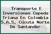 Transporte E Inversiones Cepeda Triana En Colombia S.A.S. Cúcuta Norte De Santander