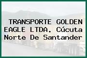 TRANSPORTE GOLDEN EAGLE LTDA. Cúcuta Norte De Santander