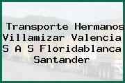 Transporte Hermanos Villamizar Valencia S A S Floridablanca Santander