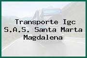 Transporte Igc S.A.S. Santa Marta Magdalena