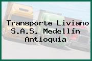 Transporte Liviano S.A.S. Medellín Antioquia