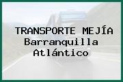 TRANSPORTE MEJÍA Barranquilla Atlántico