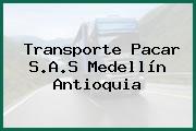 Transporte Pacar S.A.S Medellín Antioquia