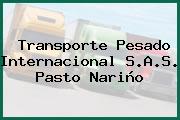 Transporte Pesado Internacional S.A.S. Pasto Nariño