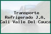 Transporte Refrigerado J.A. Cali Valle Del Cauca