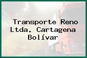 TRANSPORTE RENO LTDA. Cartagena Bolívar