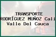 TRANSPORTE RODRÍGUEZ MUÑOZ Cali Valle Del Cauca