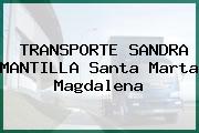 TRANSPORTE SANDRA MANTILLA Santa Marta Magdalena