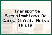 Transporte Surcolombiana De Carga S.A.S. Neiva Huila