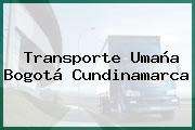 Transporte Umaña Bogotá Cundinamarca
