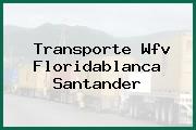Transporte Wfv Floridablanca Santander