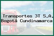 Transportes 3T S.A. Bogotá Cundinamarca