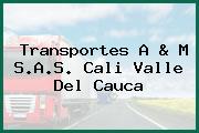 Transportes A & M S.A.S. Cali Valle Del Cauca
