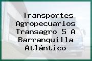 Transportes Agropecuarios Transagro S A Barranquilla Atlántico